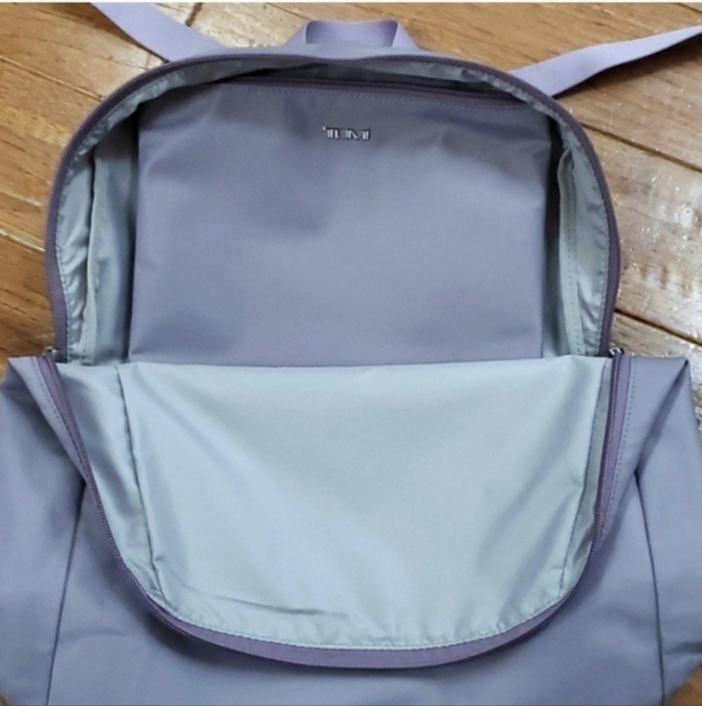Tumi Voyageur Just In Case Lilac Travel Backpack - Picture 5 of 8
